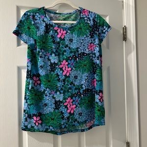 Lilly Pulitzer Etta scoopneck tee size small